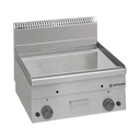 Gas-Grillplatte Serie 600 - 60/60 - glatt, verchromt - Tischgerät - 10,2 kW