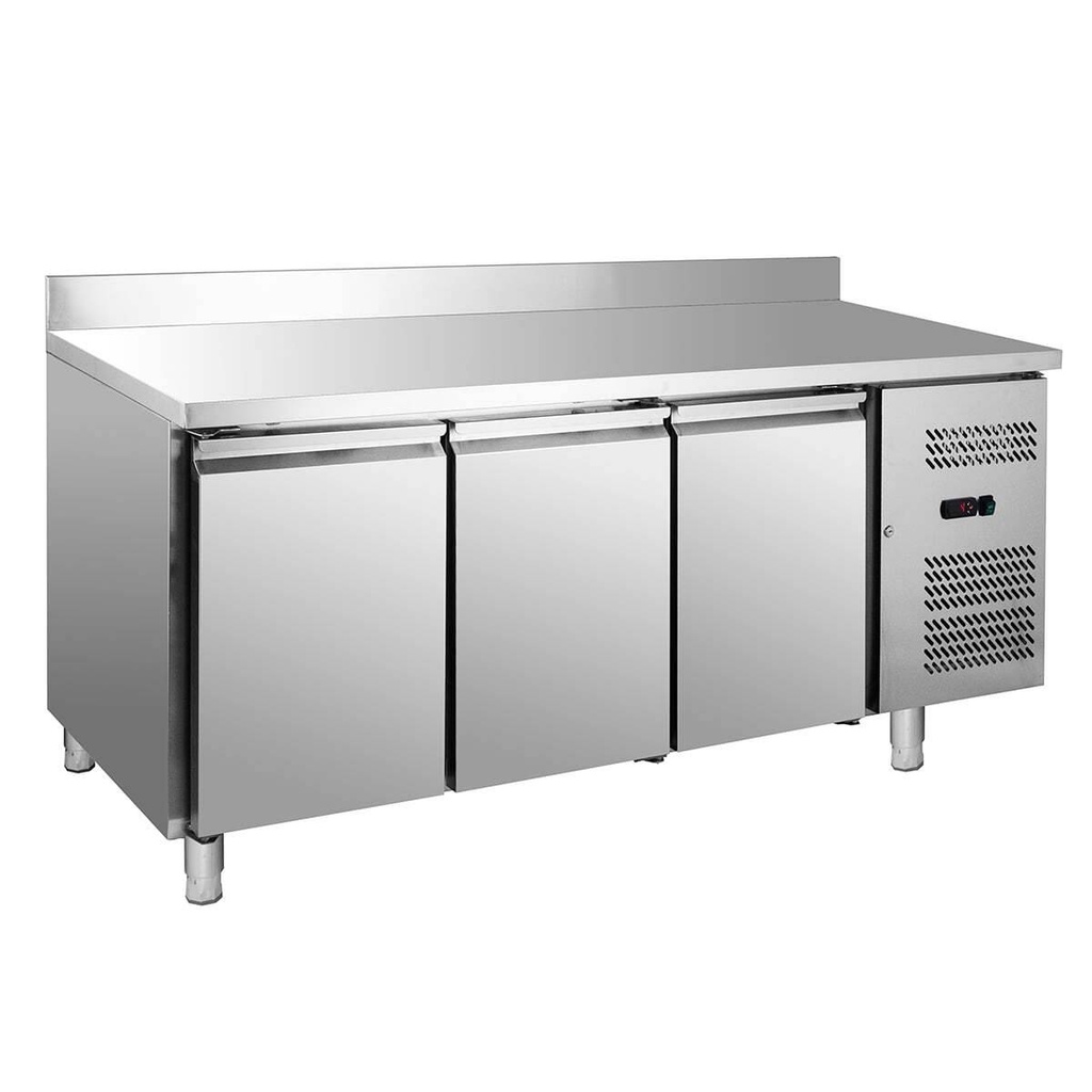 [GNH3200TN] Kühltisch ECO 3/0 mit Aufkantung - GN 1/1