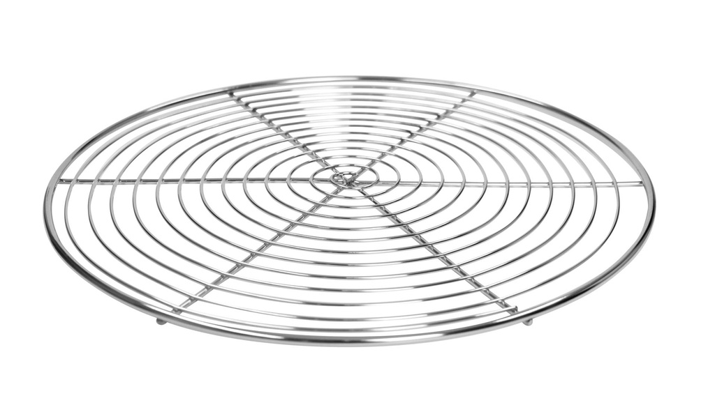 [156129] Tortengitter aus Edelstahl, Ø 360 mm