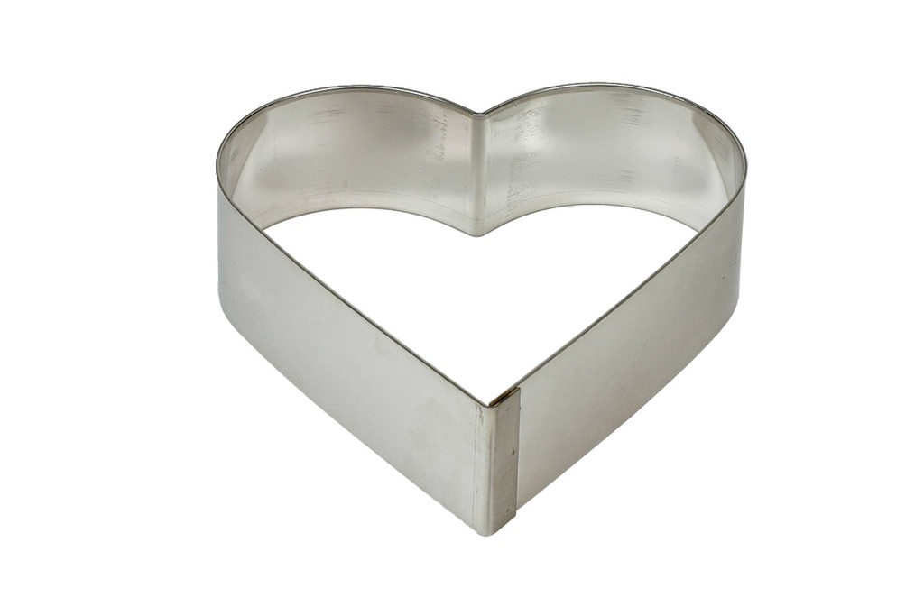 [155074] Tortenring aus Aluminium, 240 mm, Herz