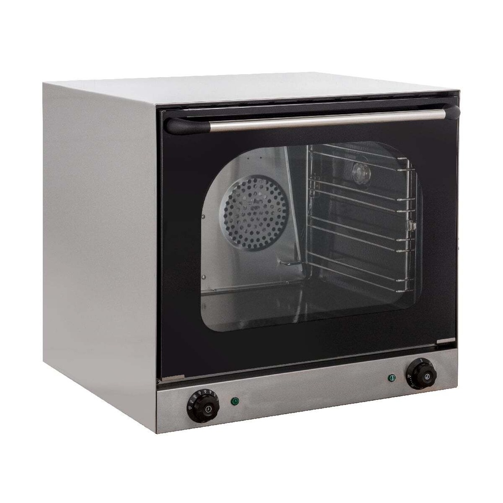 [HLO-ECO4] Heißluftofen ECO - Manuell - inkl. 4 Bleche 454x357mm - 2,67 kW - 230V